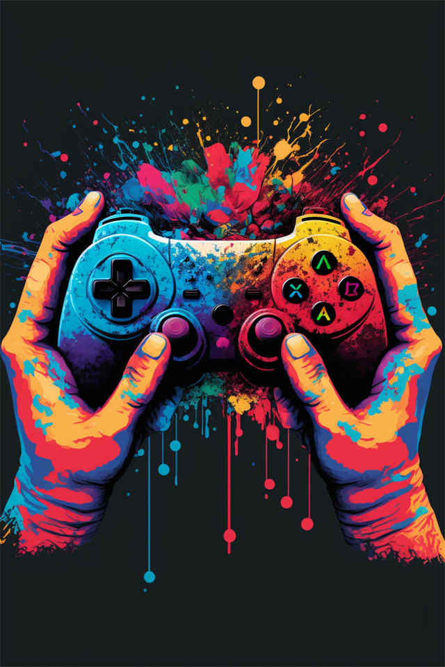 Gaming Wall Art Canvas. Room Decor- Modern Photo Art. Lounge or Bar Wall Art Canvas. WickedYo.